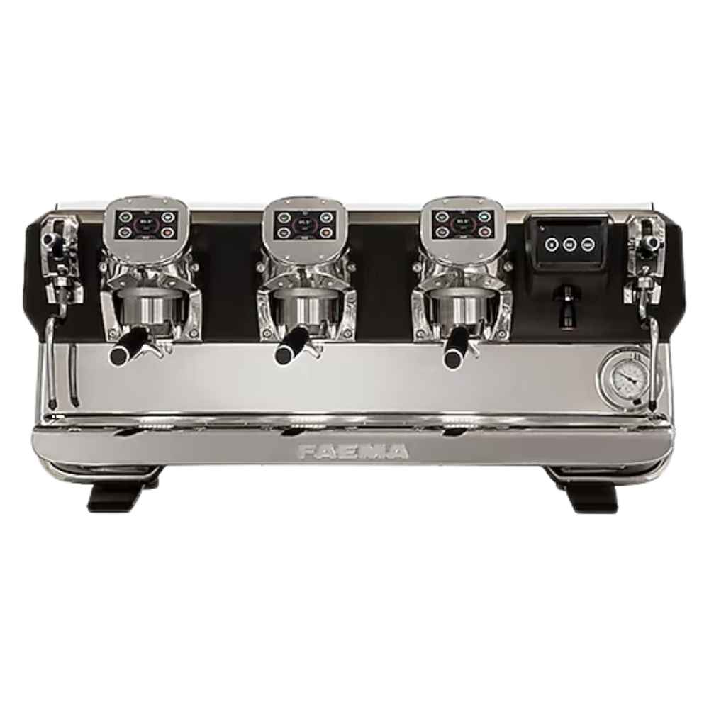 Faema E71EA3-5S Button Siyah Tam Otomatik Espresso Kahve Makinesi, 3 Gruplu
